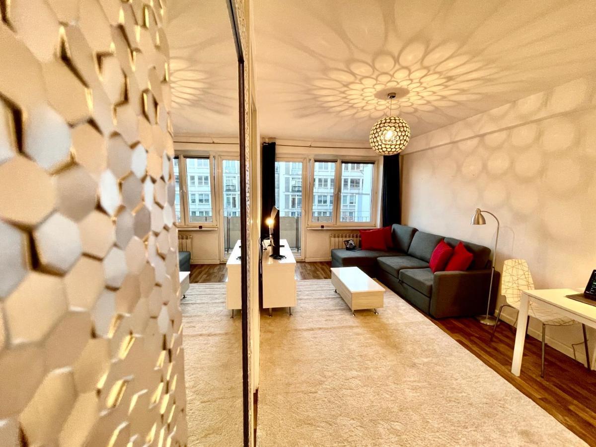 Apartamento Decor 2 Metro Fast Wifi 55'Tv Netflix Hbo Cozy Varsovia Exterior foto