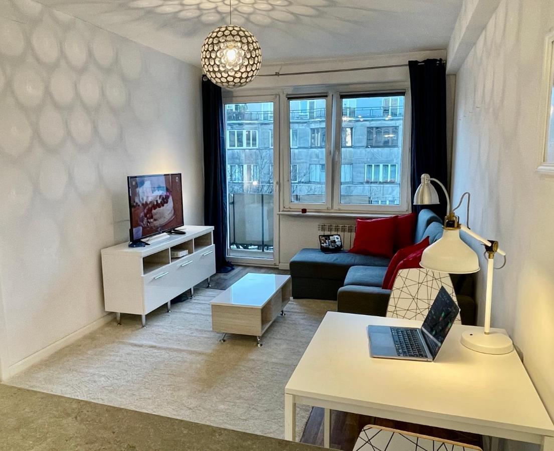Apartamento Decor 2 Metro Fast Wifi 55'Tv Netflix Hbo Cozy Varsovia Exterior foto